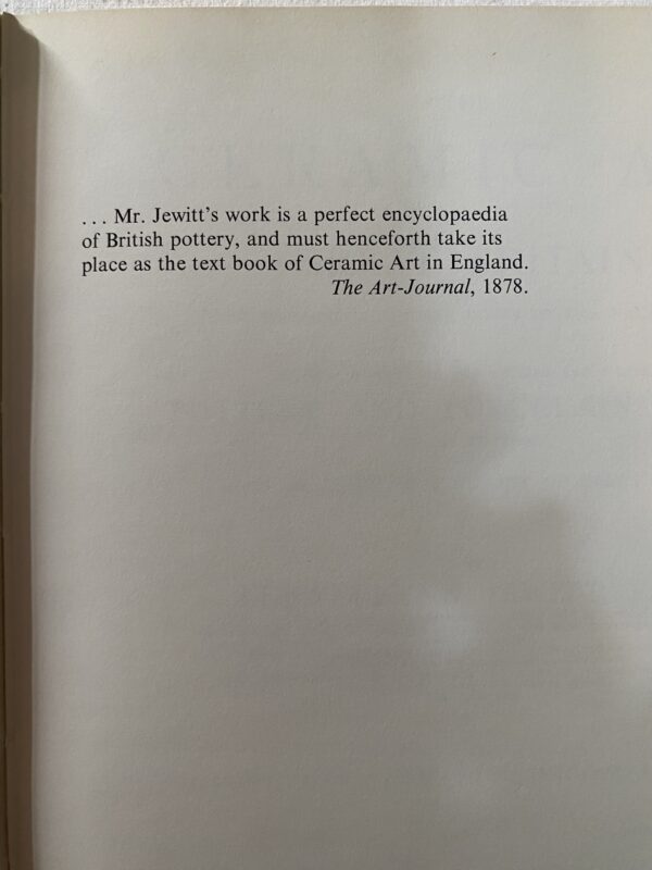 Jewitt's Ceramic Art of Great Britain
1800-1900, Revised by
Geoffrey A. Godden - Image 6