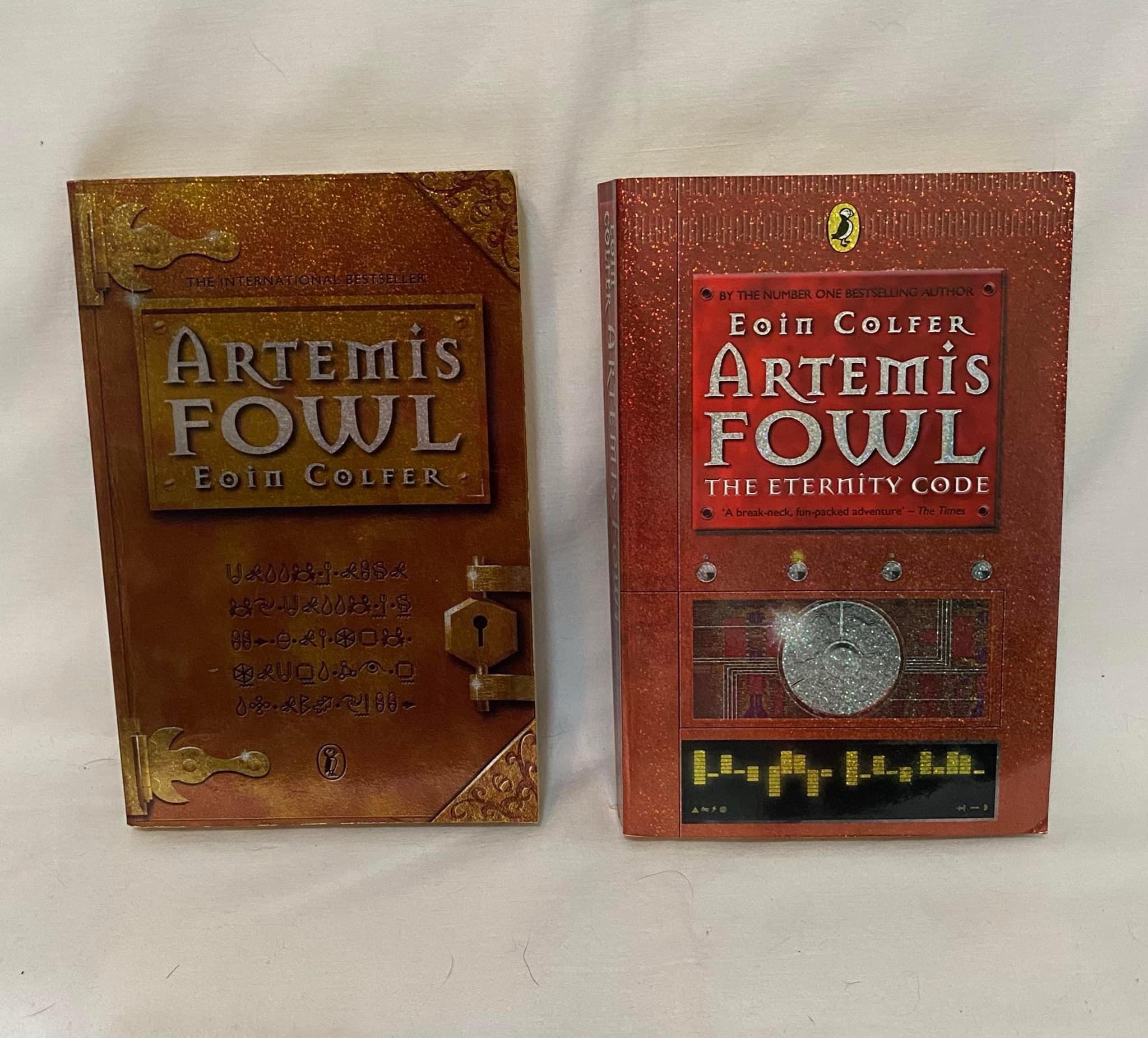 Artemis Fowl & The Eternity Code by Eoin Colfer
Artemis Fowl Books #1 & #3