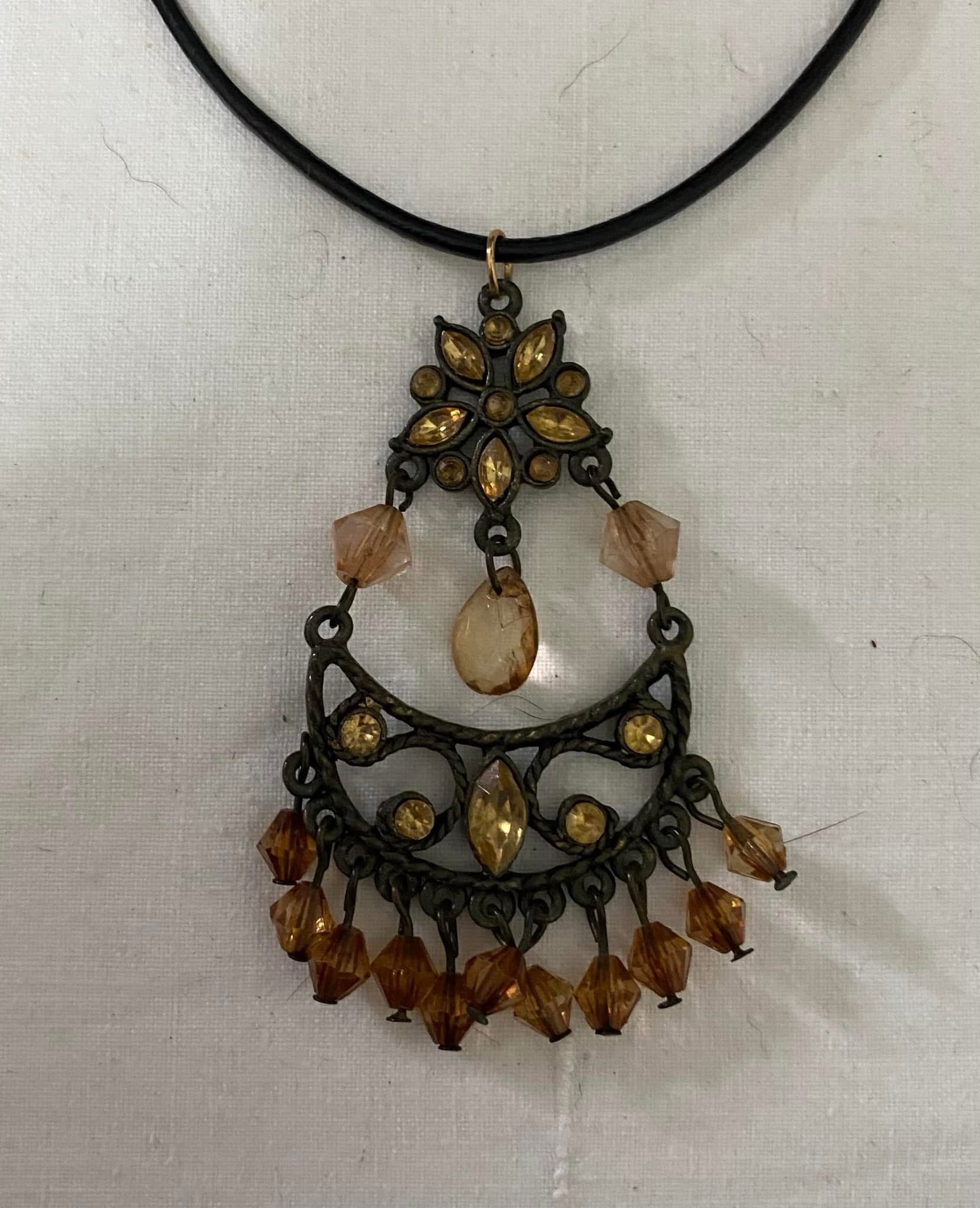 Necklace, Cascade Pendant