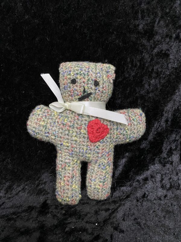 Hand Crocheted Bear, Brown