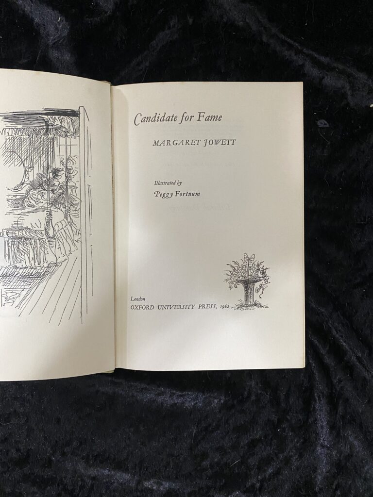 Candidate for Fame by Margaret Jowett