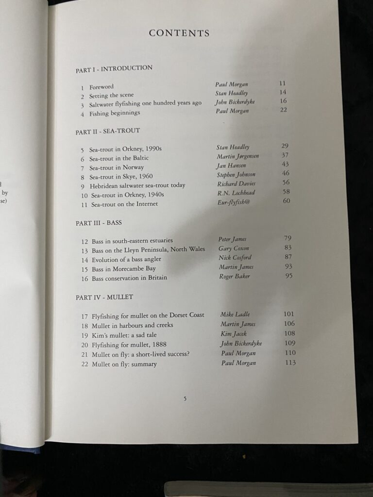 Saltwater Flyfishing by Paul Morgan and Friends