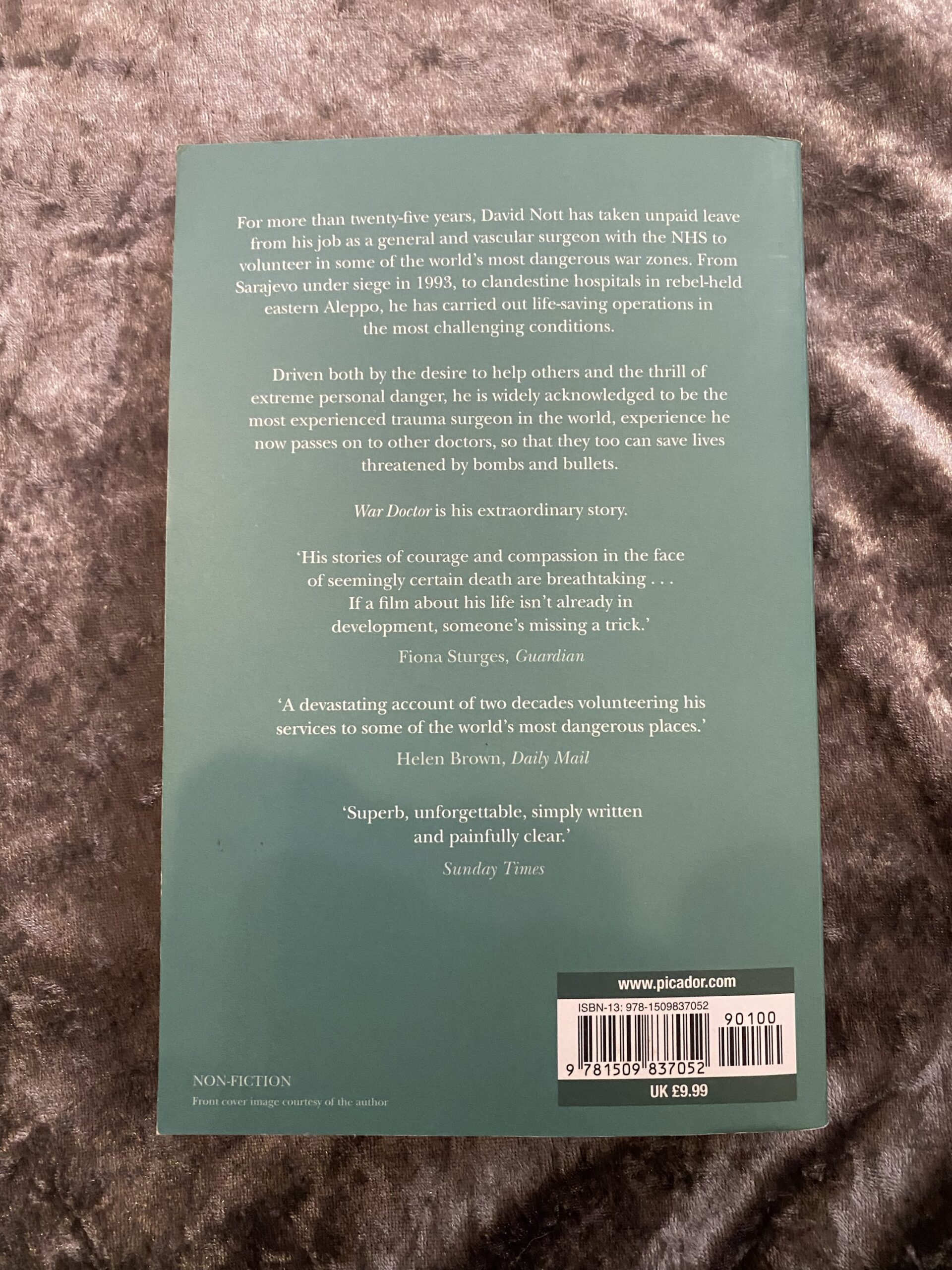 David Nott War Doctor: Surgery on the Front Line - Image 2