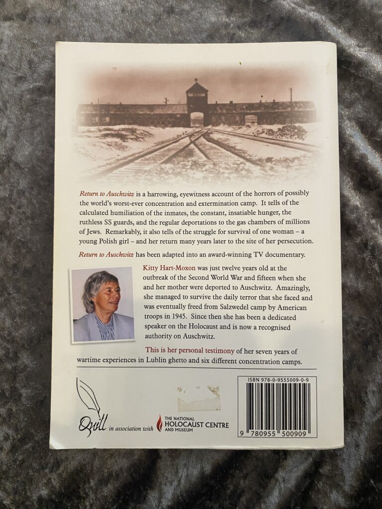 Return to Auschwitz by Kitty Hart-Moxon