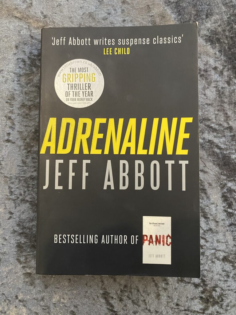 Adrenaline by Jeff Abbott (Sam Capra #1)