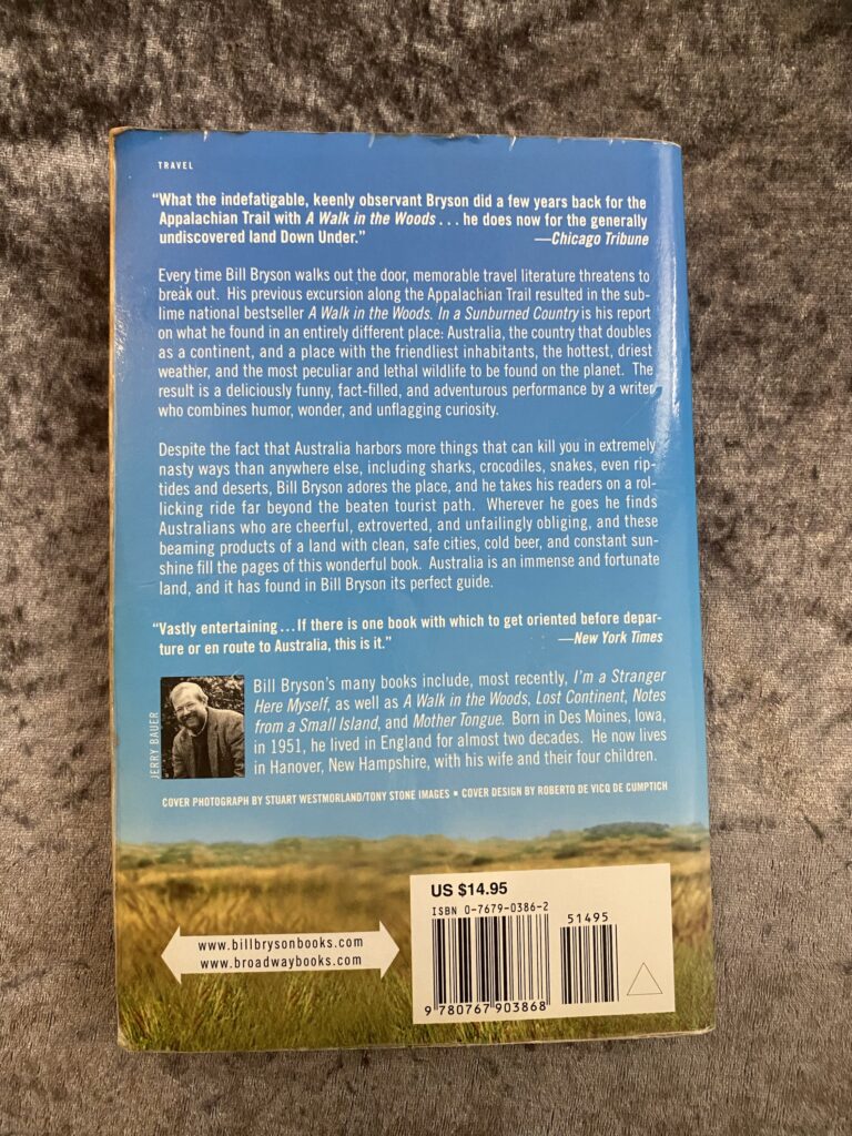 Bill Bryson: In a Sunburned Country