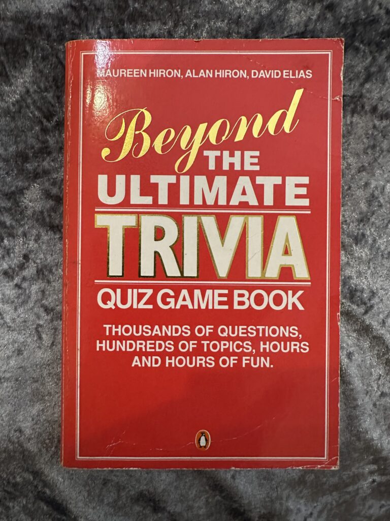 Beyond The Ultimate Trivia Quiz Book