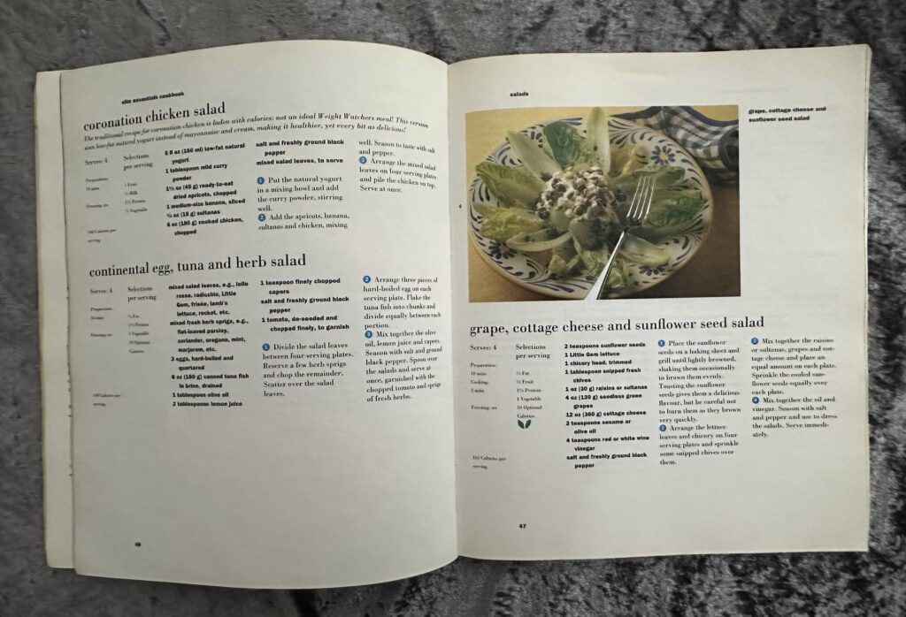 Weight Watchers’ Slim Essentials Cookbook