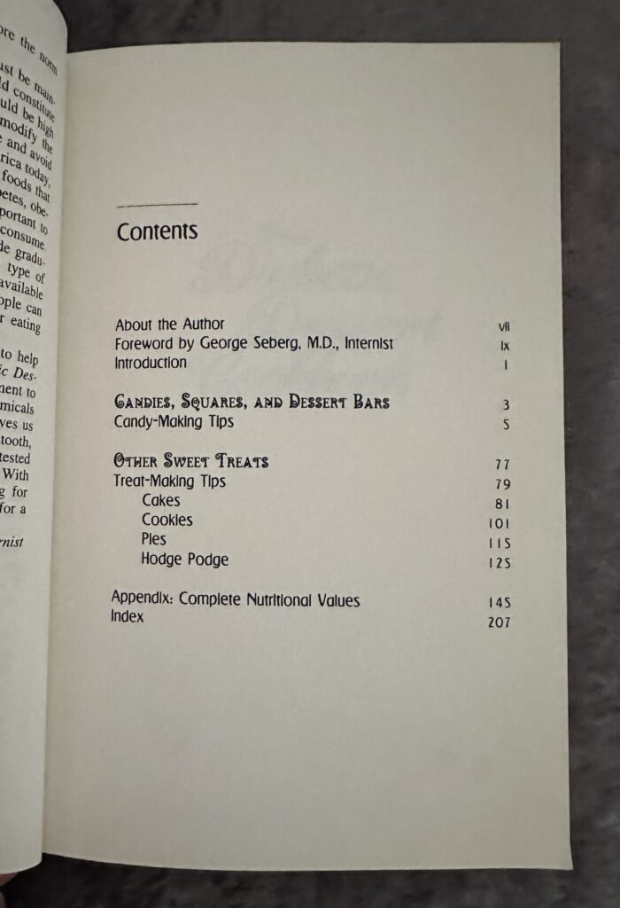 The Diabetic Desert Cookbook by Coleen Howard