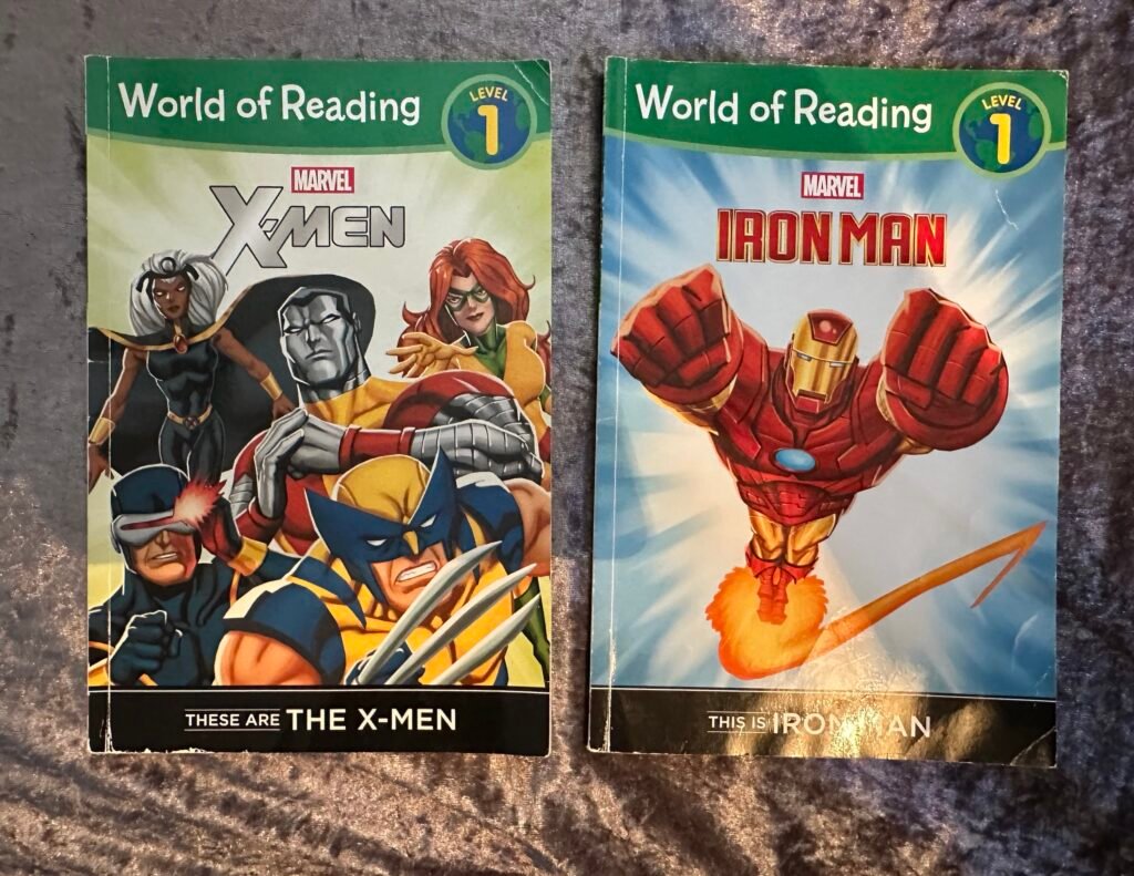 2 Books, World of Reading Level 1